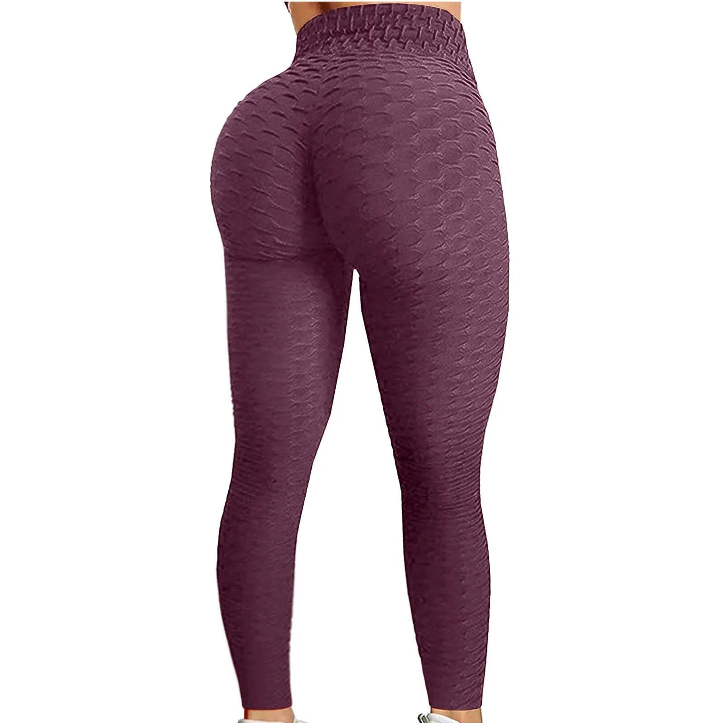 Women's Bubble Butt Lifting Yoga Pants, Fitness, Running, High Waist, Gym, Sports, Flare Pants, Dance Trousers, Size: Parallel Import