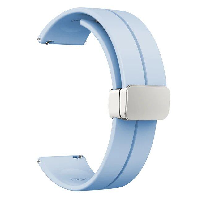 Redmi Watch 5 Active / Lite 対応 磁気シリコーンストラップ スポーツ用 通気性スマートウォッチバンド 交換用バンド バンドカラー: 並行輸入品