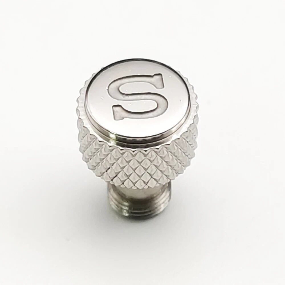 Stainless Steel Watch Crown Accessory Handle for 7S26/NH35/NH36/NH35a/NH36a/NE15/4R35/4R36/6R15 Movements (Compatible with SKX007/SKX009) Parallel Import