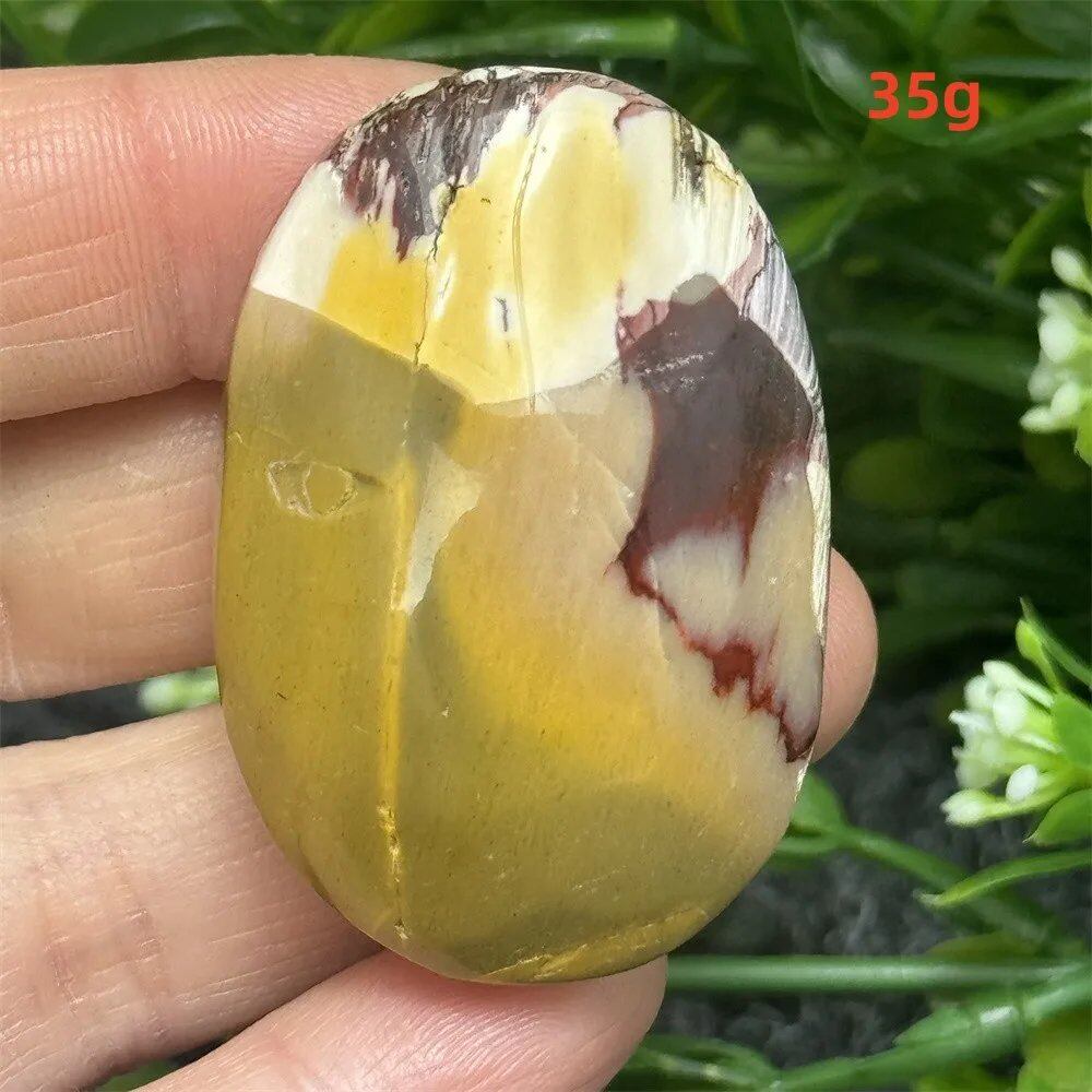 Natural Power Stone, Egg Yolk Stone, Hand Pray, Feng Shui Energy, Home Decor, Gift, Magic, Meditation, Spiritual, Prayer, Chakra Healing, Color: Parallel Import