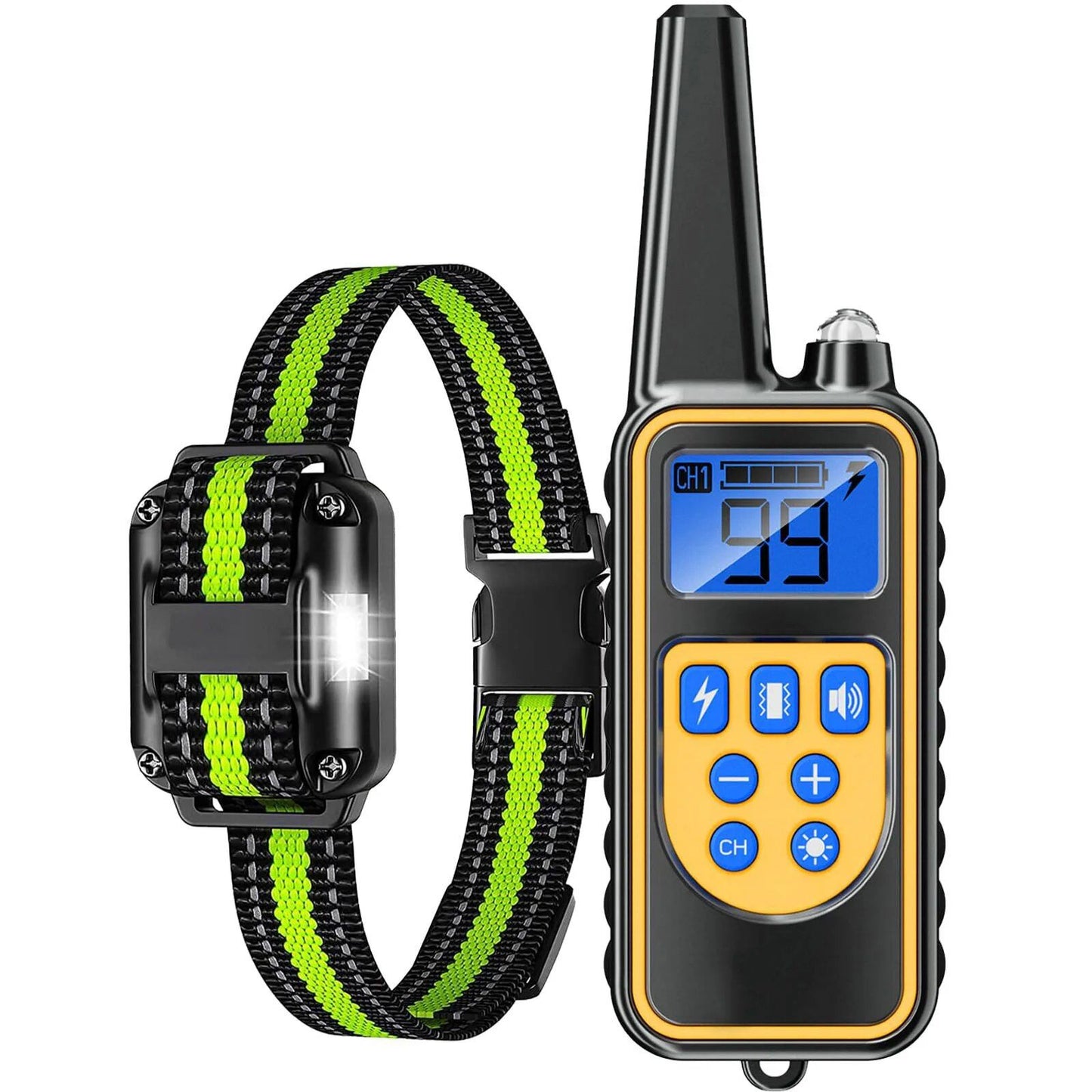 Waterproof Remote Dog Training Collar (Suitable for Large, Medium, and Small Dogs) Smart Dog Shock Collar (Parallel Import)