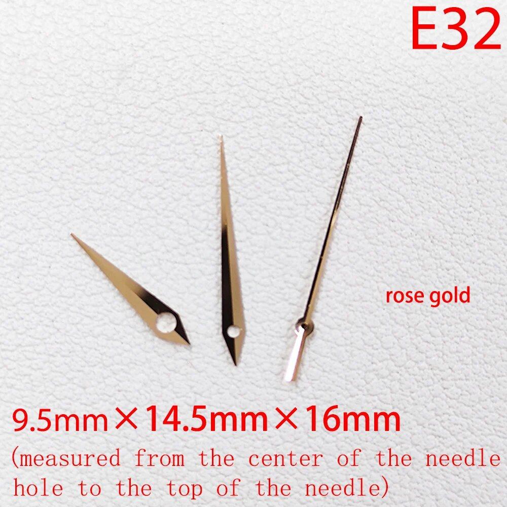 ETA Series Watch Accessories, Green & Blue Super Luminous Hands for ETA 2824, 2892, 2836, and 2834, Parallel Import