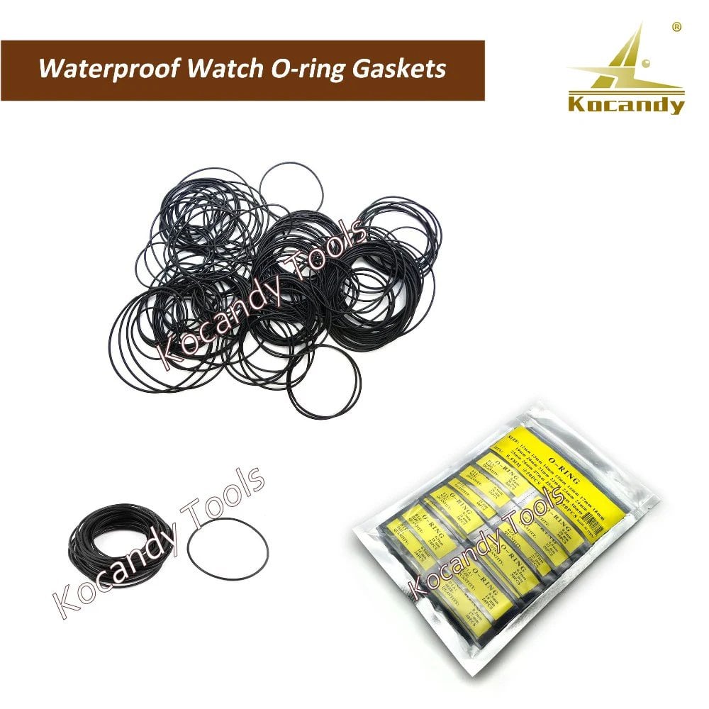 0.5mm Size 12-30mm High-Quality O-Ring Watch Case Back Gasket Rubber Seal Washer Watch Repair Tool Lowest Price Parallel Import