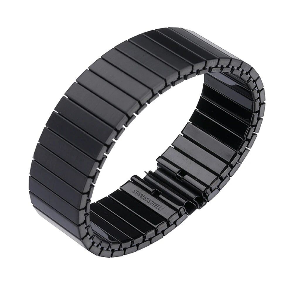 Stainless Steel Expandable Wristband for Huawei Watch GT2/GT3 (Sizes: 14/16/18/20mm, 22mm) - Parallel Import