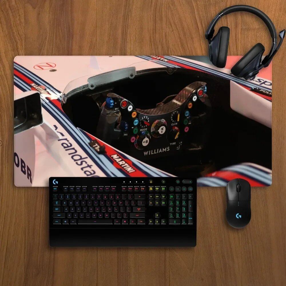 フォーミュラ1 F1 マウスパッド 滑り止め ロックエッジ オフィス 学生 ゲーミング 厚型 大サイズ 900x400 書き込みマット クッション オフィスアクセサリー サイズ: 並行輸入品