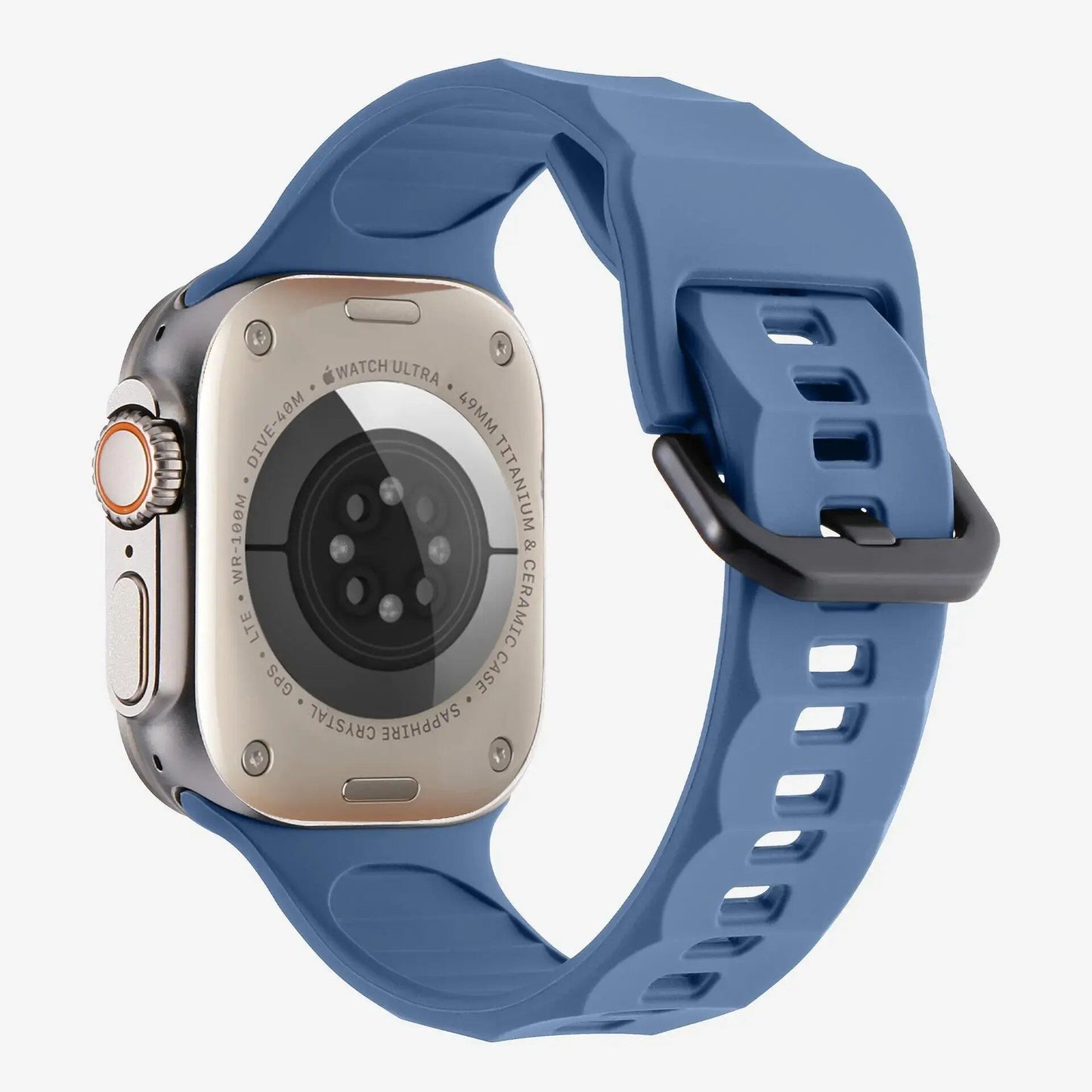 Apple Watch用スポーツシリコンバンド 45mm 44mm 42mm対応 シリコンストラップ ブレスレット アップルウォッチUltra 2 49mm用時計バンド サイズ: 並行輸入品