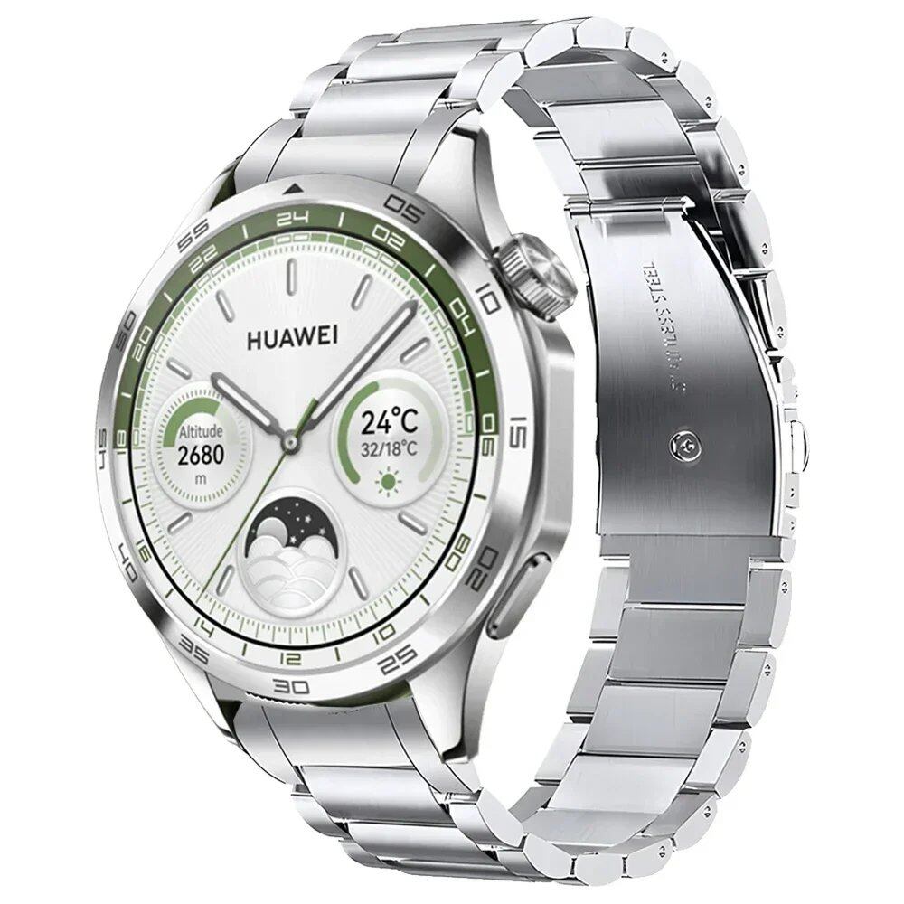 HUAWEI WATCH GT 4 46mm用 22mm ノーギャップリンクブレスレット ステンレススチール メタルバンド GT4対応 交換用ウォッチバンド アクセサリー バンドカラー:;帯域幅:その他 並行輸入品