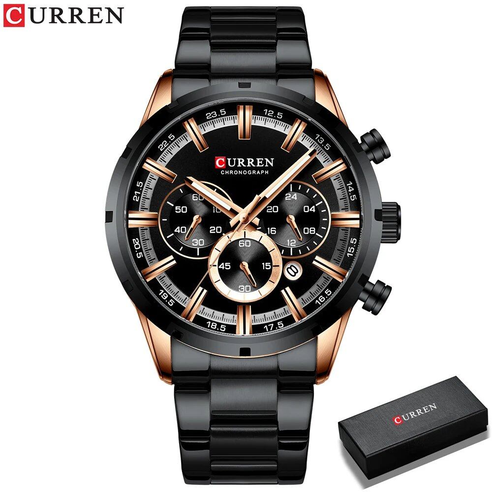 Karen Men's Luxury Waterproof Chronograph Quartz Watch, Hot Fashion Top Brand, Women's Watch, Parallel Import