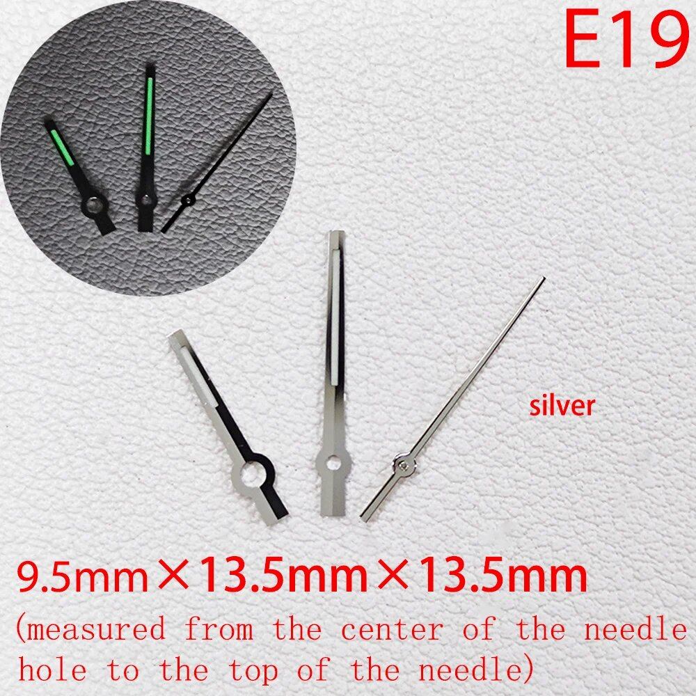 ETA Series Watch Accessories, Green & Blue Super Luminous Hands for ETA 2824, 2892, 2836, and 2834, Parallel Import