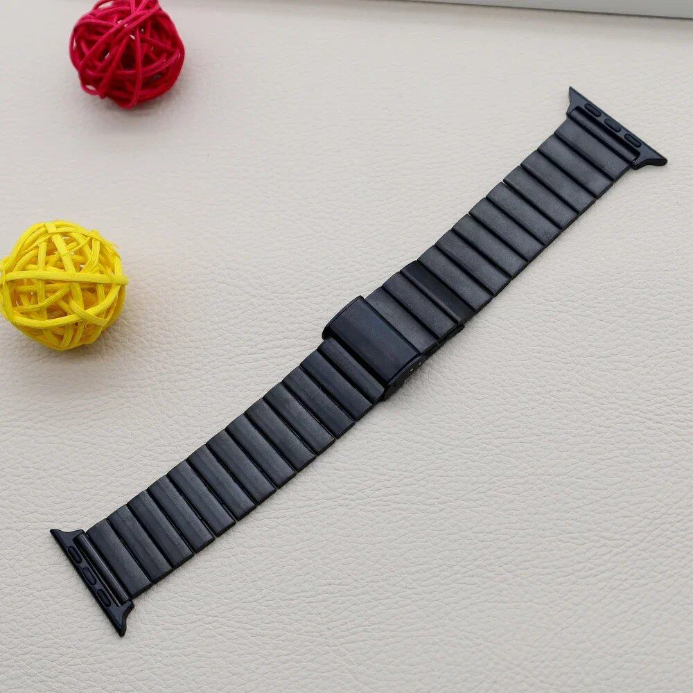 Stainless steel strap for Apple Watch Ultra 2/SE/6/5/4/3 (49mm, 45mm, 44mm, 46mm, 42mm) - Metal wristband. Band color: Parallel import.