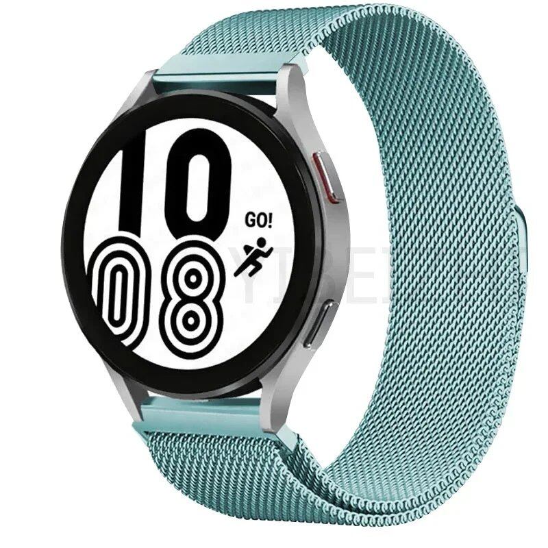 Milanese Loop Band for Samsung Galaxy Watch 6/5/4 Classic, Metal Strap, 20mm/22mm Bracelet, Compatible with Huawei GT/Amazfit GTS 4/GTR 2e/Bip 3-5, Parallel Import