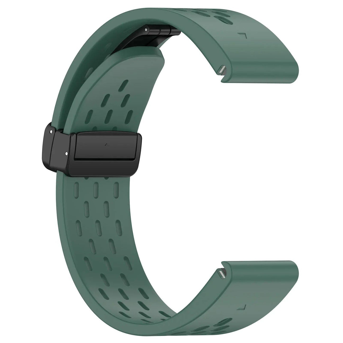 22mm and 26mm QuickFit Magnetic Silicone Bands for Garmin Fenix 6/6X/6XPro/7/7X/5/5s/5X/5XPlus/3 and Forerunner 965/945. Band Color: mm. Parallel Import.