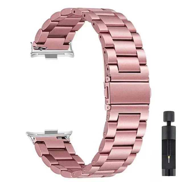 Stainless Steel Metal Band Replacement Strap for Huawei Watch Fit 3/Fit 2, Band Color: Parallel Import