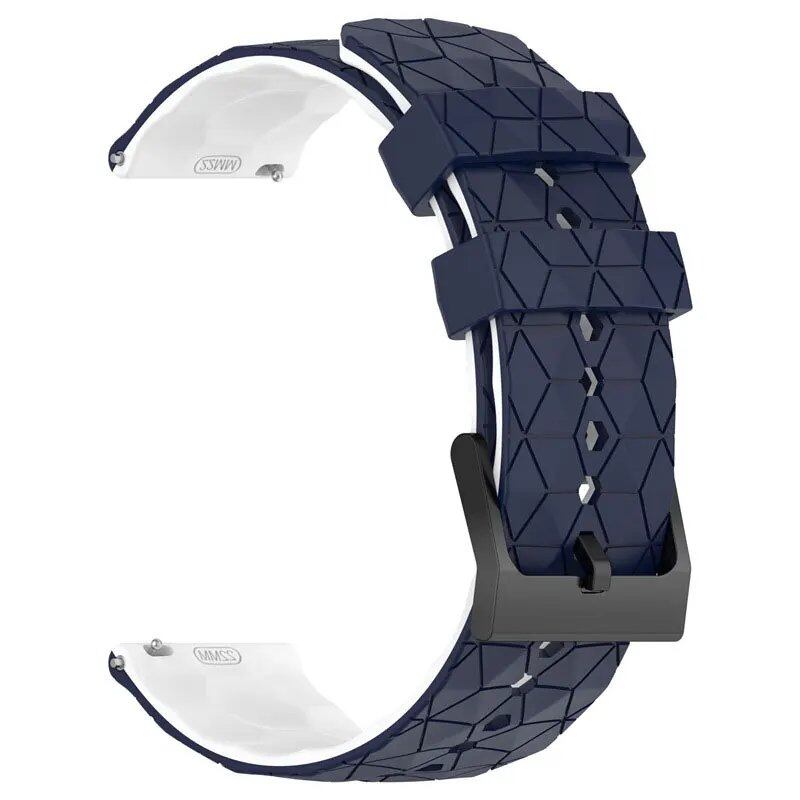 Xiaomi Mi Watch / Mi Watch Color 対応 サッカーバンド 22mm 通気性リストバンド 交換用ストラップ Xiaomi S1 Active 対応 ブレスレット ベルト バンドカラー:mm 並行輸入品