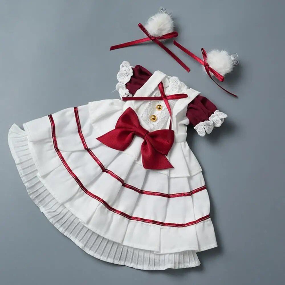 1/6 BJD Doll Accessories Dress for Girls, Toy Gift, Color Matching, Cute Decoration, Small Clothes, Color: ; Size: Doll Not Included, Parallel Import