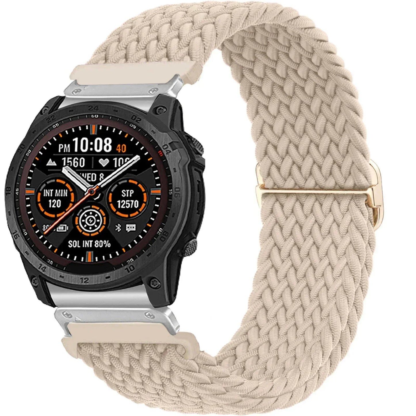 Nylon Loop Strap for Garmin Fenix 8/7/6 Pro/5 Plus, QuickFit Band, 22mm/26mm, Compatible with Garmin Smartwatches 3HR 945, Epix Gen 2, Band Color: mm, Parallel Import