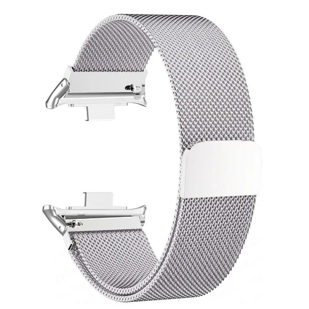 ミラネーゼループバンド for Redmi Watch 5/4 スマートウォッチ用ブレスレット Mi Band 8 Pro/9 Pro対応 交換用メタルストラップ アクセサリー バンドカラー: 並行輸入品
