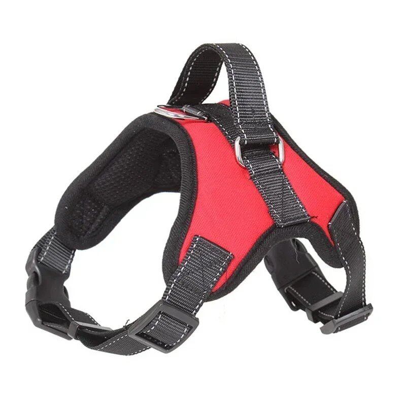Saddle Dog Harness, Reflective, Adjustable, No-Pull, for Walking Training, Chest Strap, Suitable for Small, Medium, and Large Dogs, Size: Parallel Import