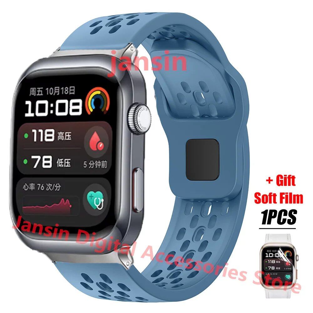 Silicone Sport Strap for Huawei Watch D2 - Replacement Wristband Accessory Size: ; Band Width: Compatible with Huawei Watch D2 (Parallel Import)
