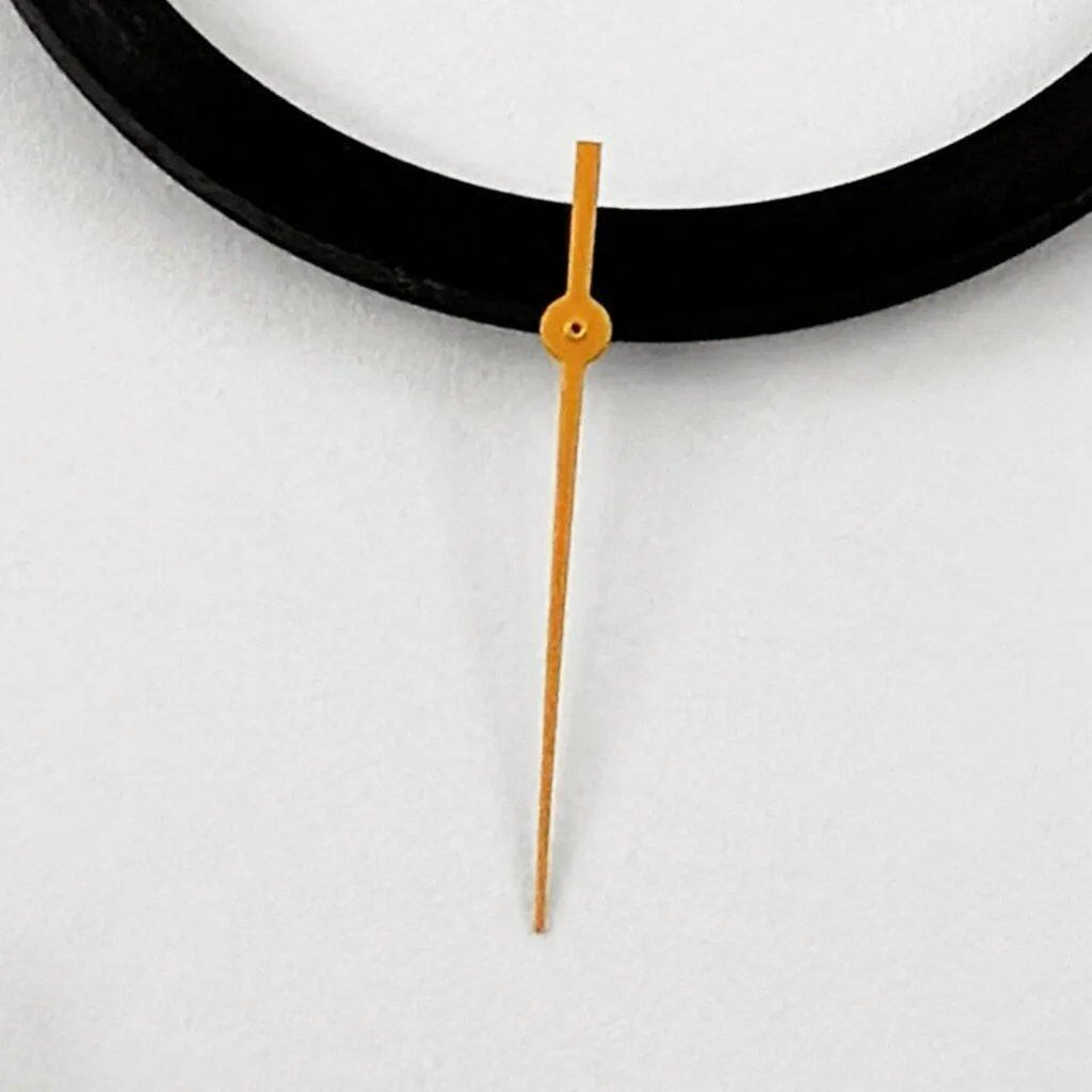 12.5mm Single Second Hand, Silver, Gold, Blue, Green, Orange, Red, Clock Hands, Watch Hands/Pointers for NH35, NH36, NH38, NH70, and NH72 Movements. Color: Parallel Import.