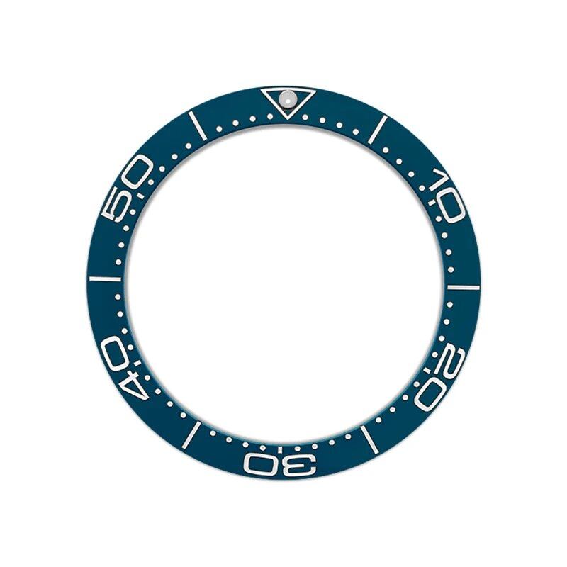 38mm Curved Ceramic Bezel Insert Ring for SKX007, SKX009, SRPD, GMT, SUB, and Seahorse Watch Cases, Men's Watch Modification Part, Parallel Import
