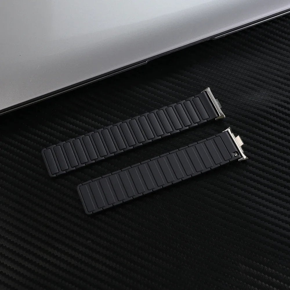 Replacement Magnetic Silicone Wristband for Xiaomi Mi 9 Pro/8 Pro, Redmi Watch 4/5 Compatible, Mi Band 9 Pro Watch Strap, Band Color: Parallel Import