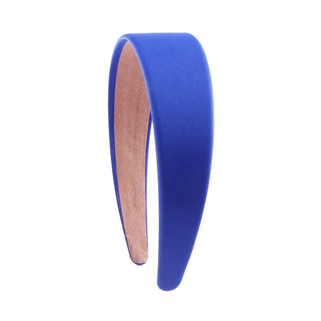 1.5-inch Satin Headband, Plain Headband, Non-Slip, Colorful DIY Wide Headband for Women and Girls, Hair Accessories, Parallel Import