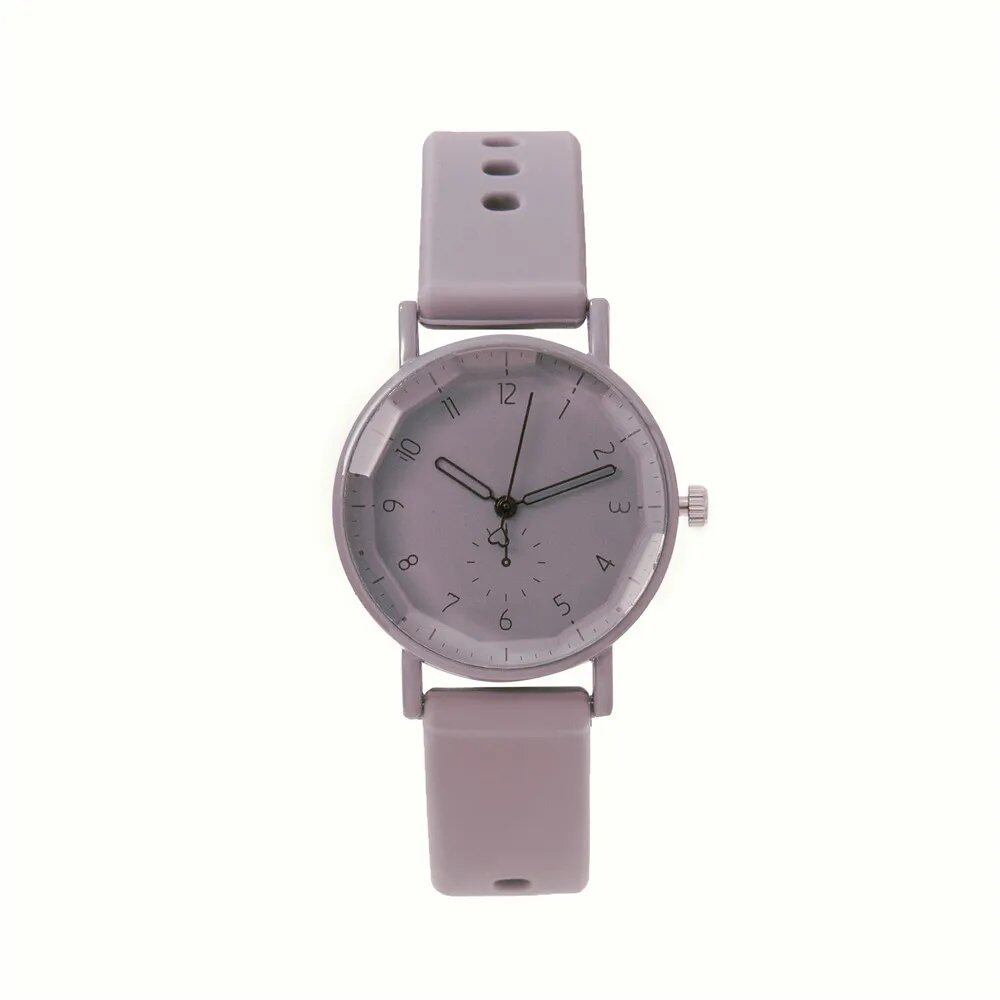 Pink digital simple ladies' dress watch, designer fashion watch, 2023 new arrival, casual silicone strap, quartz movement, ladies' watch, gift clock; Ships from: Parallel import
