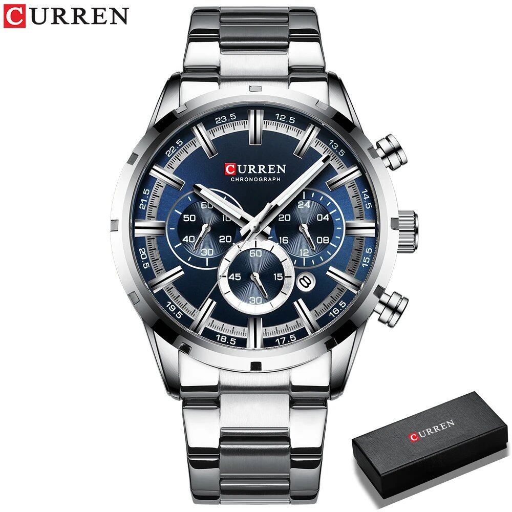 Karen Men's Luxury Waterproof Chronograph Quartz Watch, Hot Fashion Top Brand, Women's Watch, Parallel Import