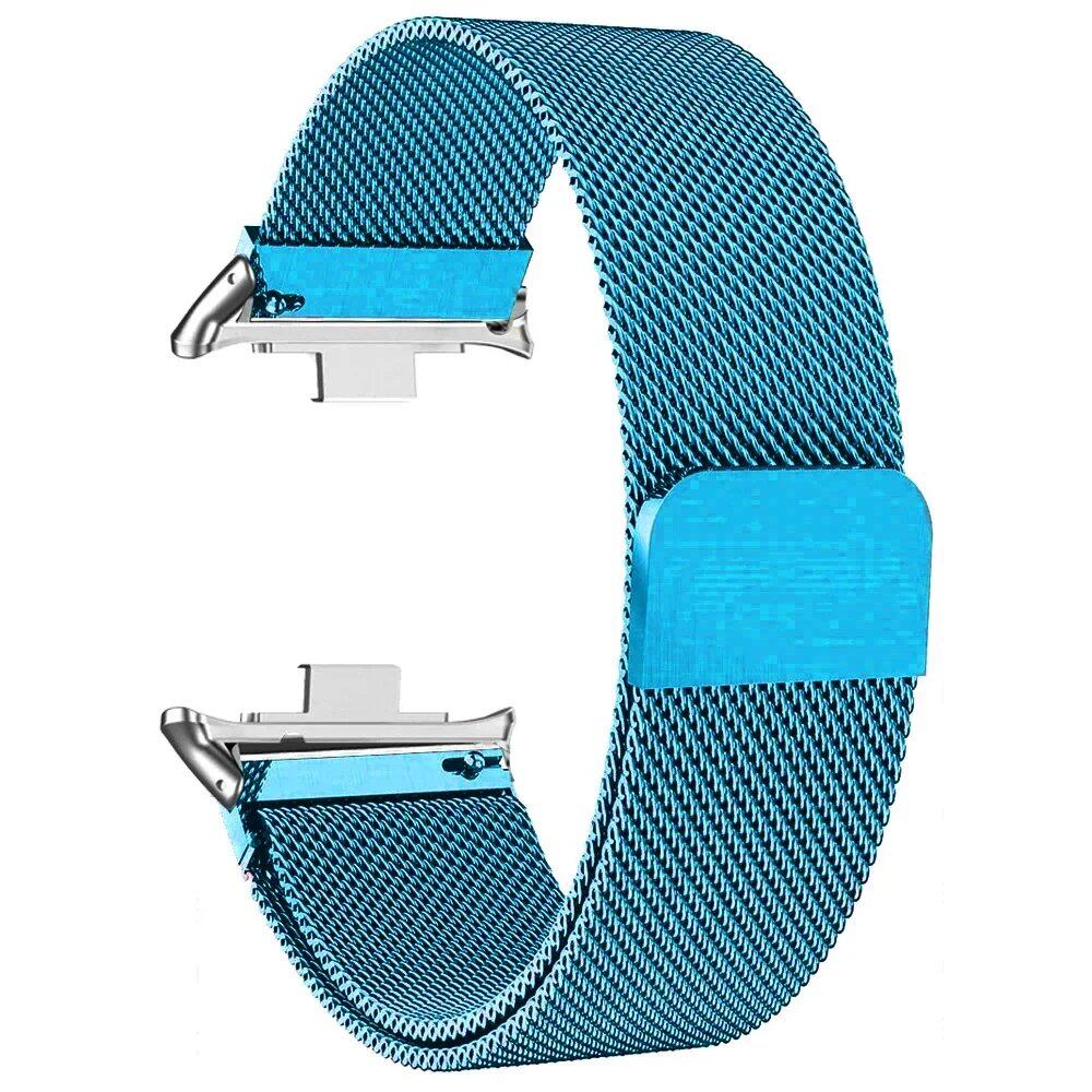 ミラネーゼループバンド for Redmi Watch 5/4 スマートウォッチ用ブレスレット Mi Band 8 Pro/9 Pro対応 交換用メタルストラップ アクセサリー バンドカラー: 並行輸入品