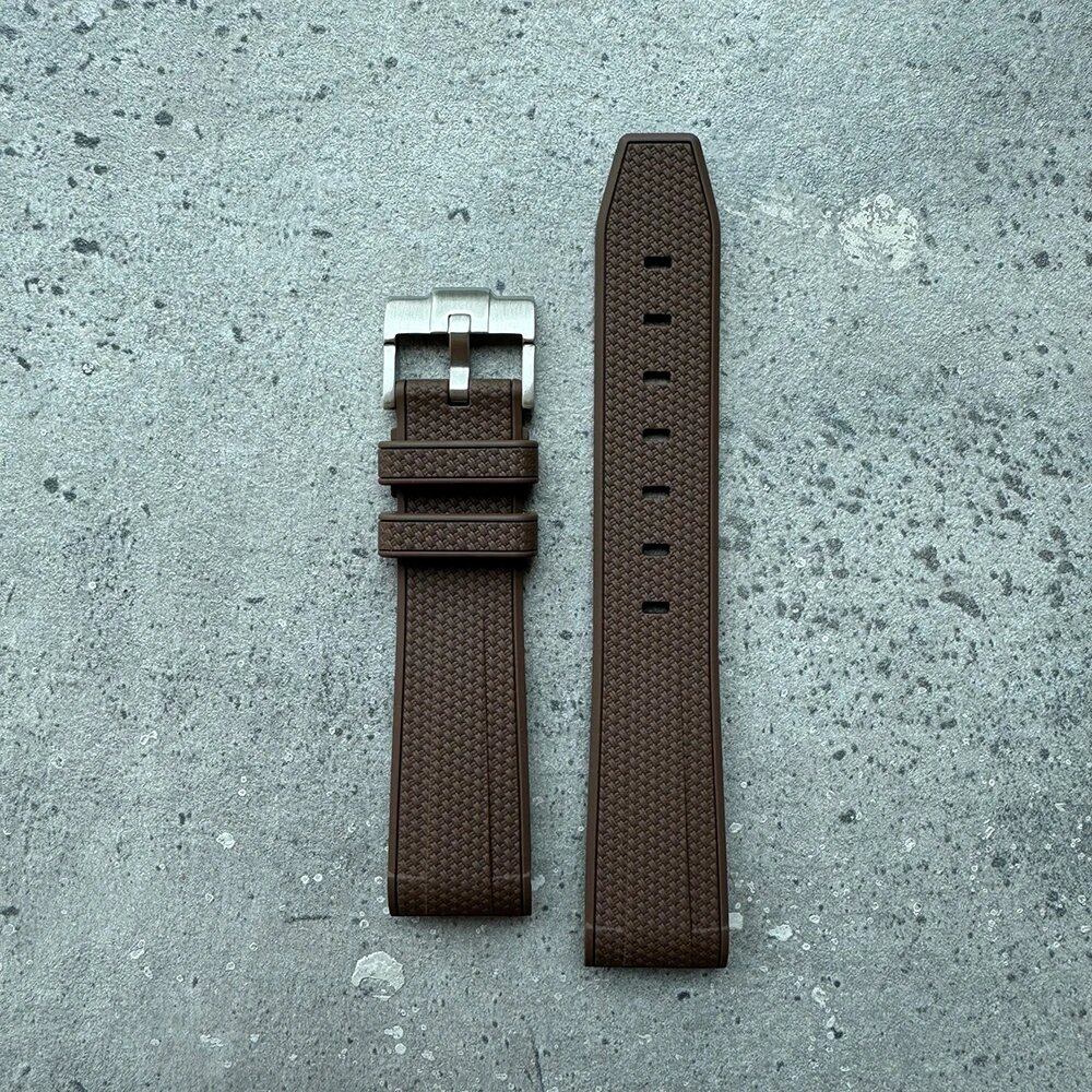 20mm High-Quality Rubber Silicone Strap in Black, Gray, Pink, Yellow, and Blue. Compatible with Omega, Swatch, and Moonwatch. Band Color: Black, Gray, Pink; Band Width: 20mm; Ships from: Parallel Import.
