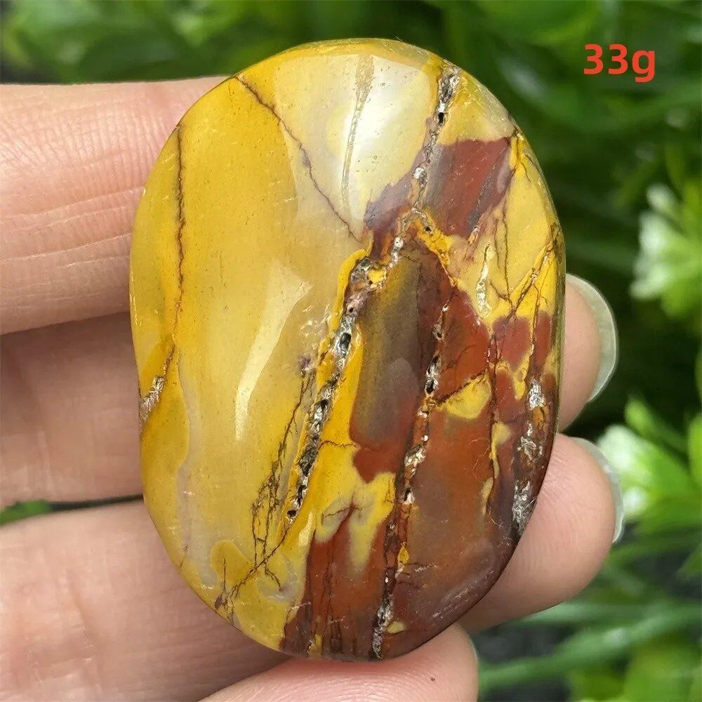 Natural Power Stone, Egg Yolk Stone, Hand Pray, Feng Shui Energy, Home Decor, Gift, Magic, Meditation, Spiritual, Prayer, Chakra Healing, Color: Parallel Import