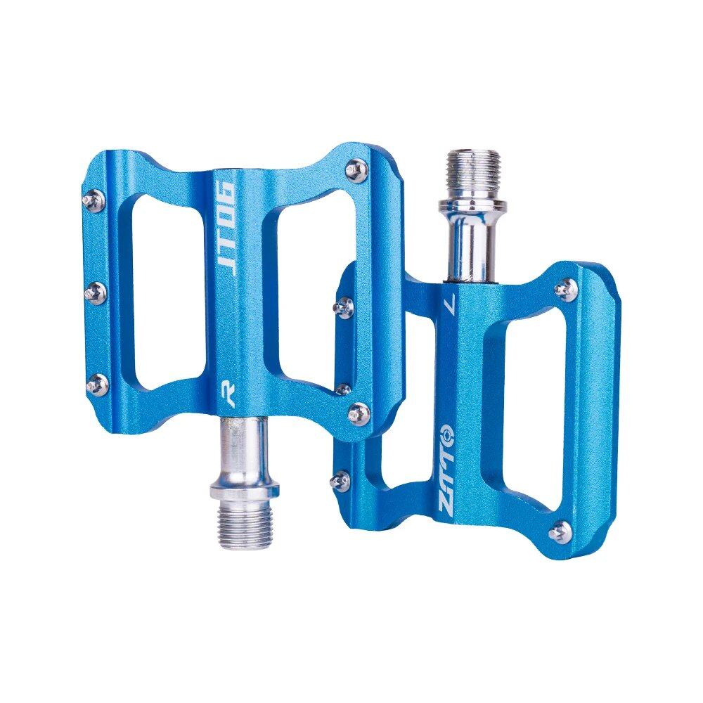 ZTTO Ultra-Lightweight Flat Pedals for Road Bikes, Aluminum Alloy, Bearings, Anti-Slip, Folding Pedals, Cycling, JT06; Ships from: Parallel Import