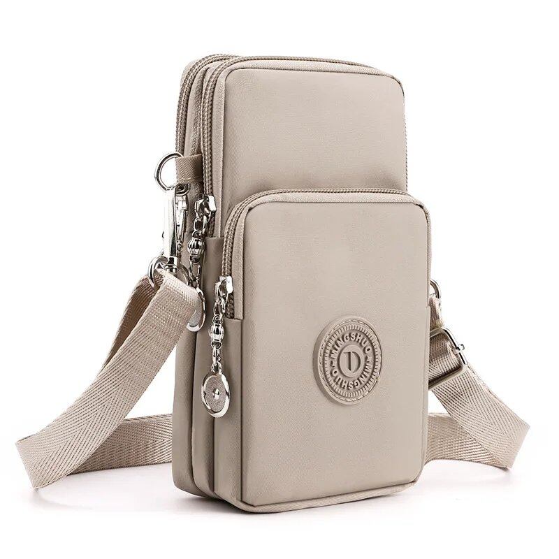 女性用 新作 軽量 大容量 スマホバッグ ナイロン 小さめ ショルダーバッグ 並行輸入品
