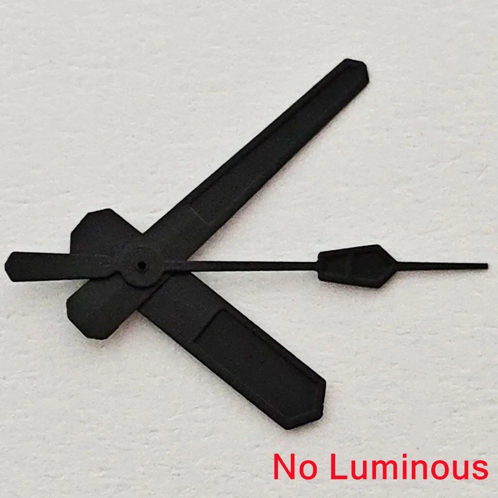 Riccias NH35 Watch Hands, Silver, Black, Gold, Rose Gold, Green Luminous, Compatible with NH35 and NH36 Movements, Parallel Import