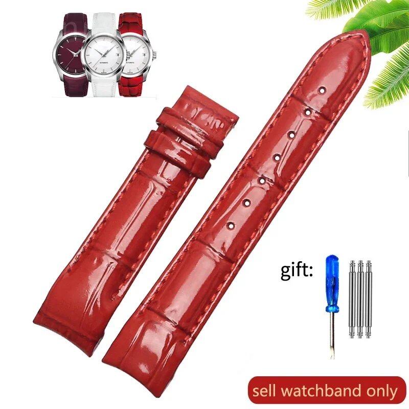 Tissot 1853 T035 Genuine Leather Women's Watch Band, Waterproof and Sweatproof, 18mm, Accessories, T035210a, T035207, Band Color: Parallel Import