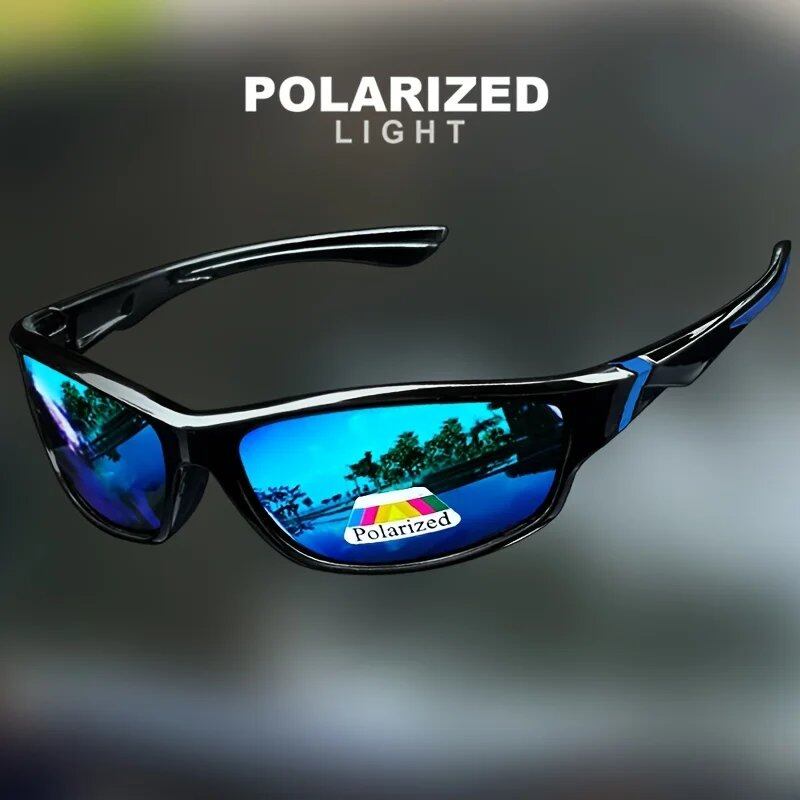 1/3-Piece Vintage Sports Sunglasses for Men and Women, Anti-Glare UV400 Protection, for Fishing, Running, Cycling, and Mountaineering; Ships from: Parallel Import