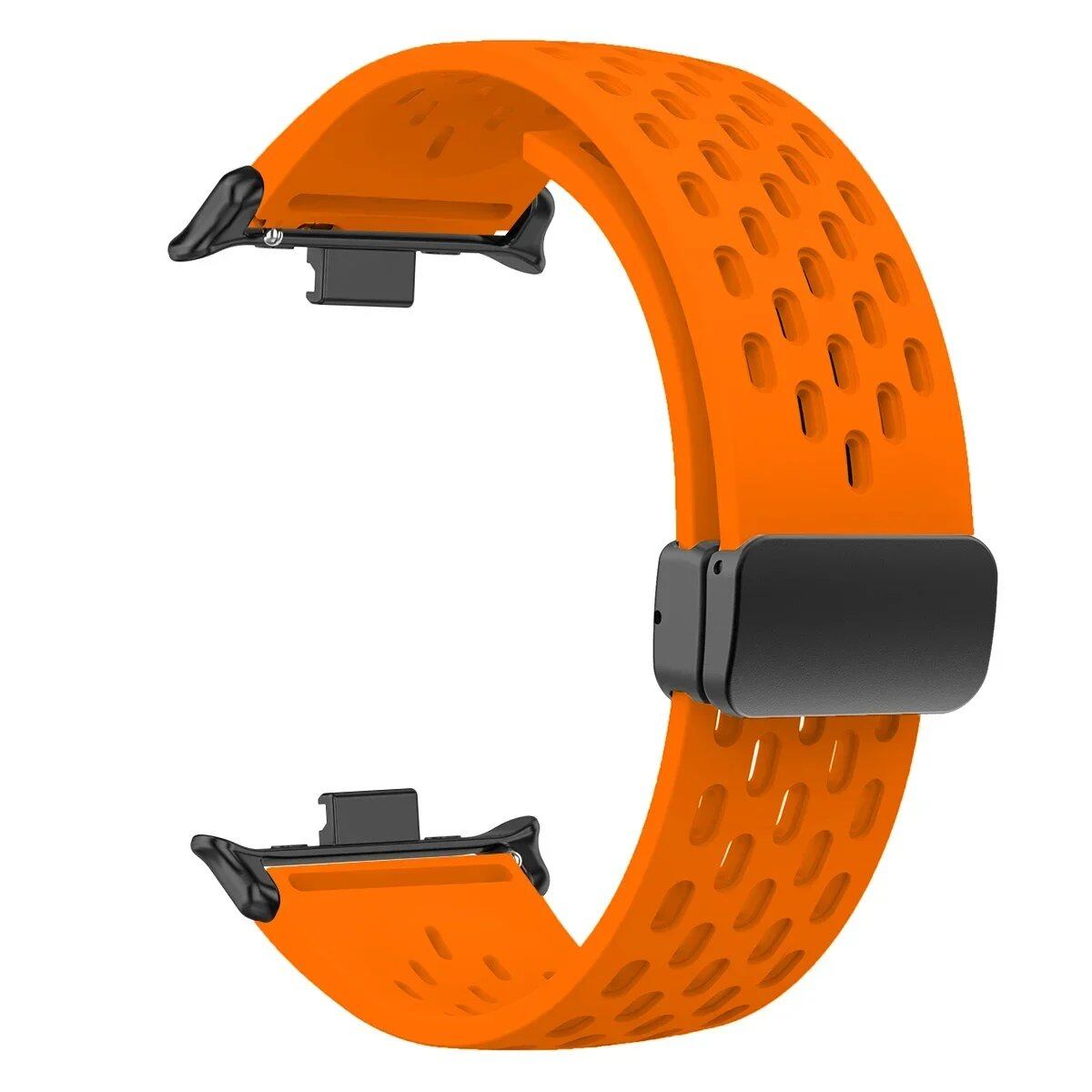 Silicone Strap for Redmi Watch 5/4 - Compatible with Mi Band 9 Pro/8 Pro, Magnetic Buckle Sport Band, Tsukai Bracelet Accessory, Band Color: Parallel Import