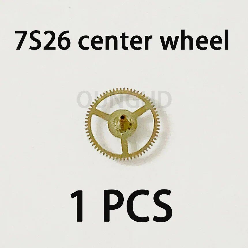 Original compatible Seiko 7S26 movement center wheel, three-wheel, time wheel, sub-wheel, span wheel, second wheel, escape wheel. Parallel import.