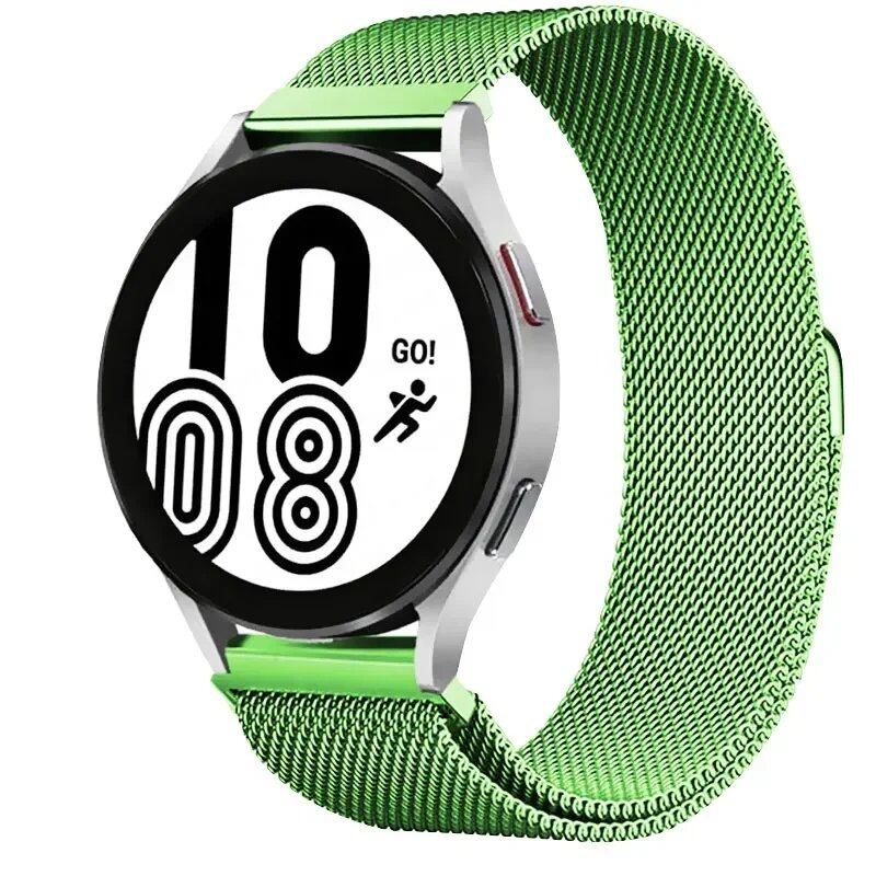 Milanese Loop Band for Samsung Galaxy Watch 6/5/4 Classic, Metal Strap, 20mm/22mm Bracelet, Compatible with Huawei GT/Amazfit GTS 4/GTR 2e/Bip 3-5, Parallel Import