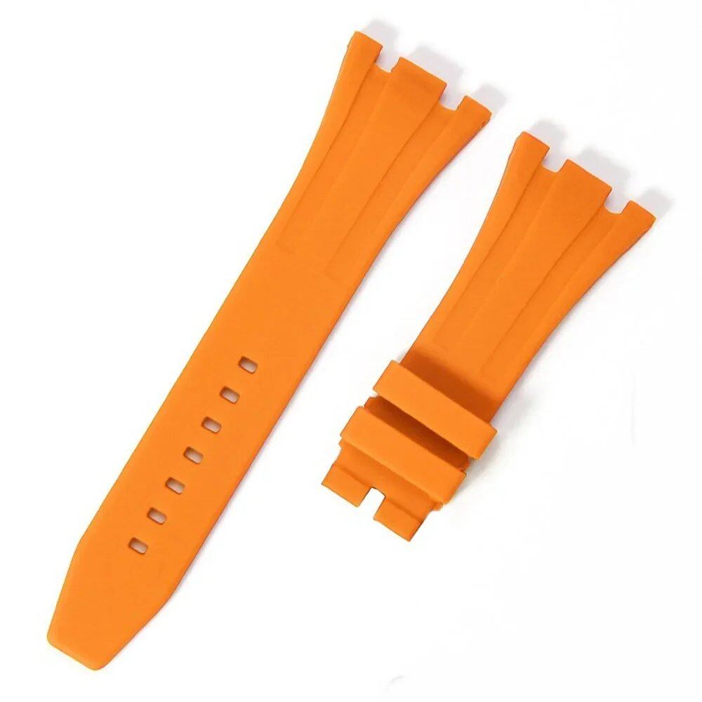 Waterproof Silicone Rubber Watch Band for GA2100/GA-2110, 26mm/27mm - AP Royal Oak Style Sport Wristband for Men and Women, Band Color: 26 or 27mm, Band Width: Parallel Import