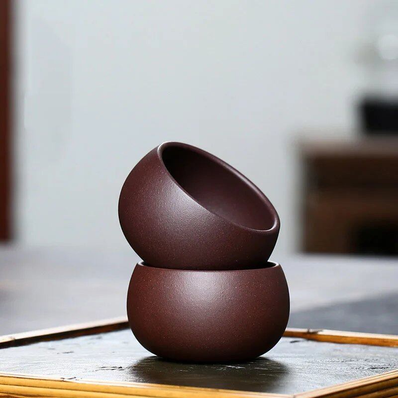 2個セット 80ml 正統宜興紫砂湯呑み 手作り瞑想カップ 旅行用茶碗 プーアルマスター湯呑み 茶セット カラー:紫砂ポット2点セット;容量:6.5×3.6cm 80ml 並行輸入品2個セット 80ml 正統宜興紫砂湯呑み 手作り瞑想カップ 旅行用茶碗 プーアルマスター湯呑み 茶セット カラー:紫砂ポット2点セット;容量:6.5×3.6cm 80ml 並行輸入品