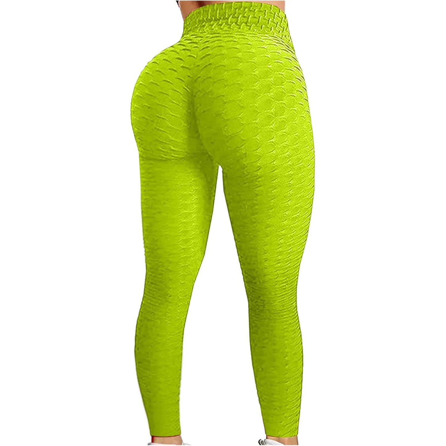 Women's Bubble Butt Lifting Yoga Pants, Fitness, Running, High Waist, Gym, Sports, Flare Pants, Dance Trousers, Size: Parallel Import