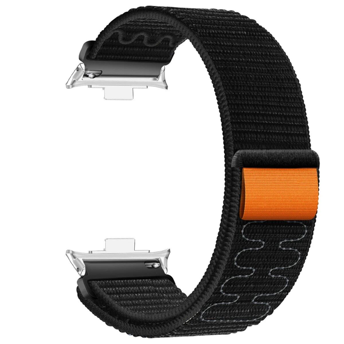 Breathable Nylon Loop Replacement Wristband for Xiaomi Redmi Watch 4/5, Mi Band 9/8 Pro, Sports Smartwatch Strap, Band Color: Parallel Import
