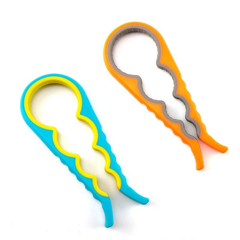 1/2-Piece Multi-Function Cap Opener, 4-in-1 Cap Opener, Can Opener, Labor-Saving Cap Opener, Kitchen Everyday Item, Bottle Opener, Can Opener, Parallel Import