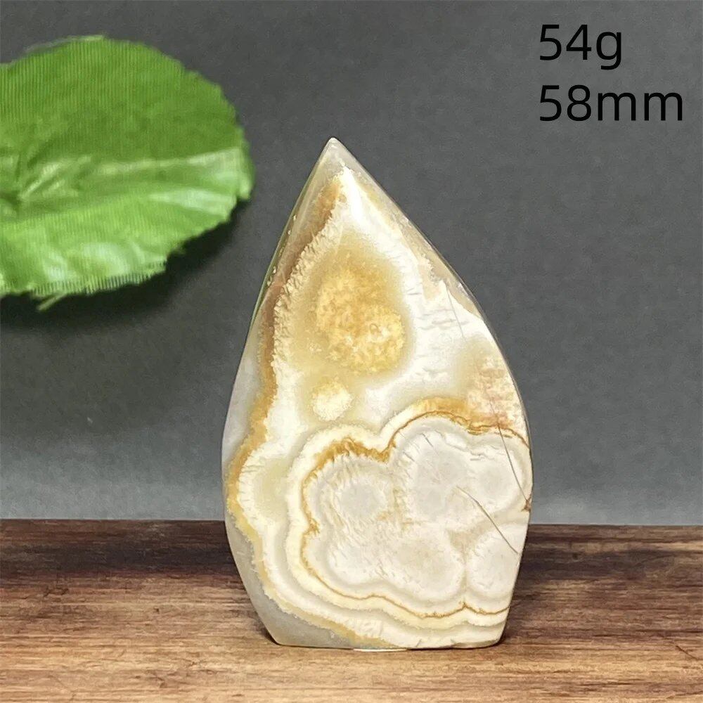 メキシコ産天然アゲートクリスタル装飾品 ホリデーギフト 瞑想チャクラエネルギー パワーストーン ミネラル ホームデコレーション カラー: 並行輸入品