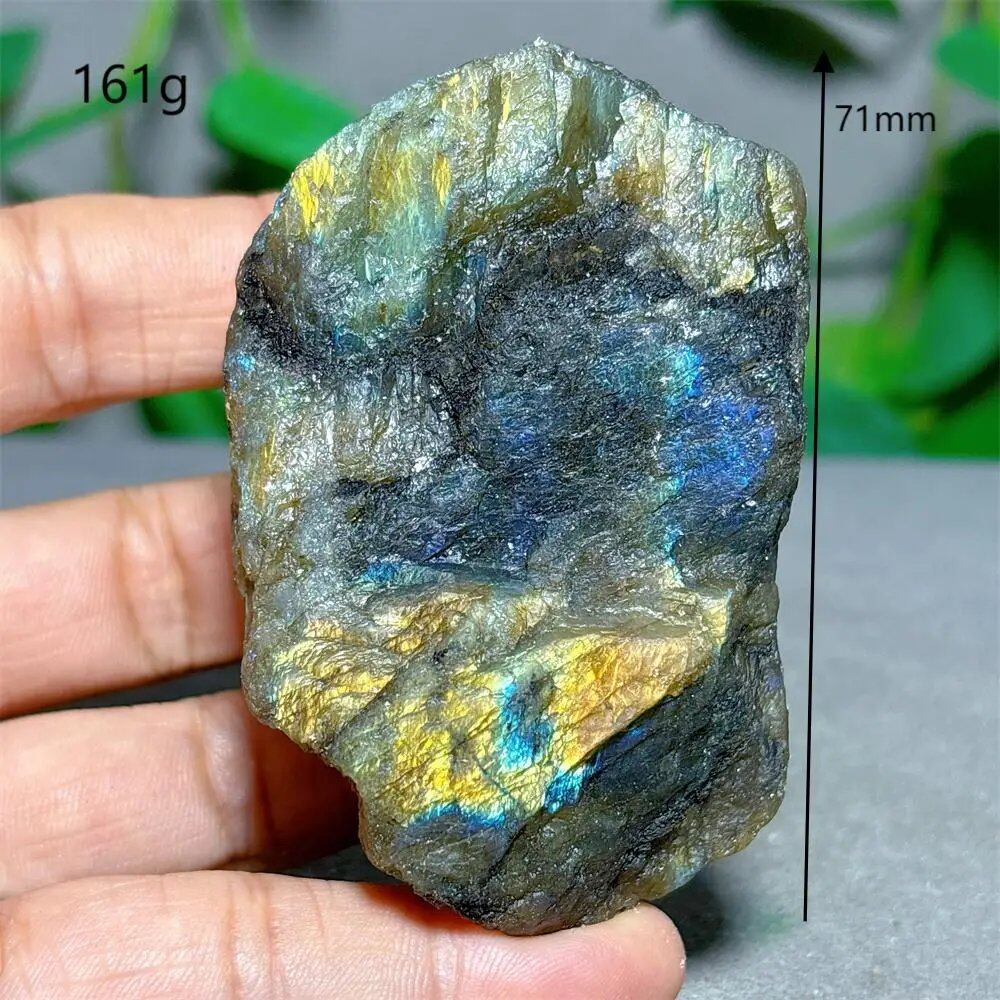 ラブラドライト 原石 クリスタル 天然石 クォーツ ミネラル インテリア 癒し スピリチュアル 愛 ガーデン 並行輸入品