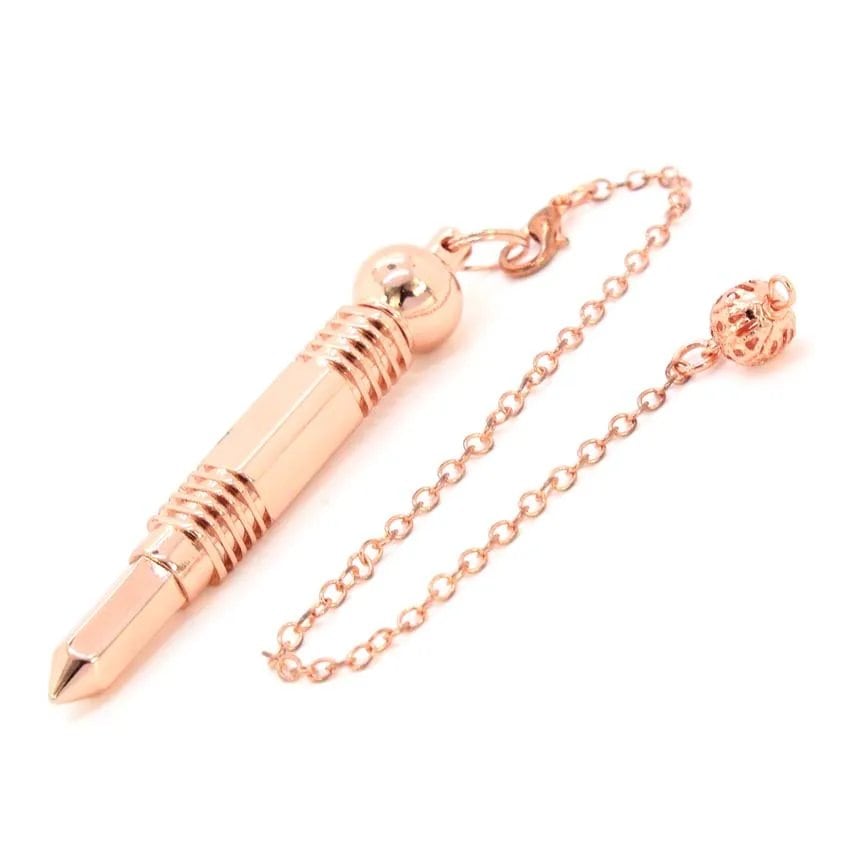 Copper Spiral Open Pendulum - Spiritual Tool for Dowsing, Divination, Energy Meditation, Scrying, and Witchcraft (Imported)