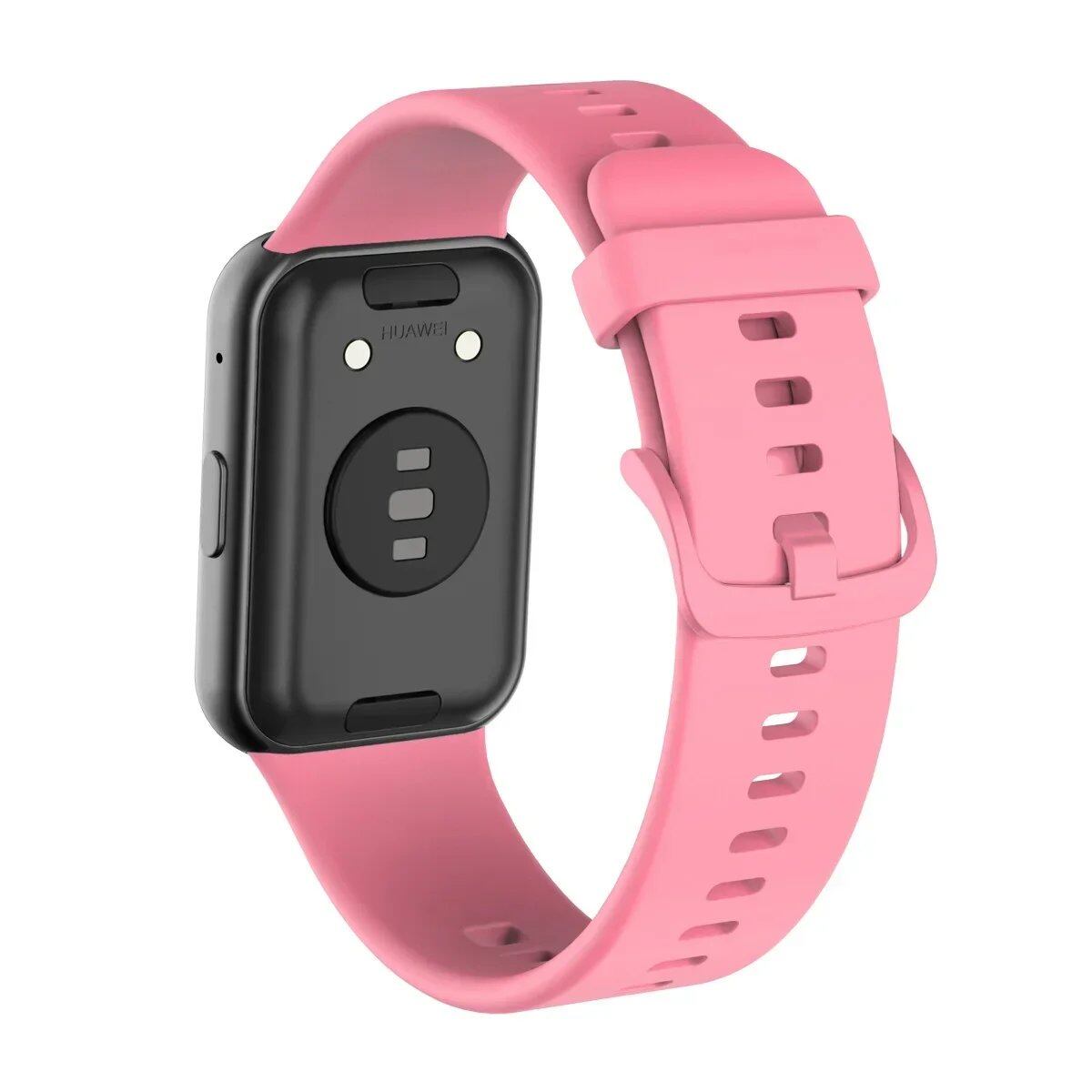 Silicone band for Huawei Watch FIT 1, smartwatch replacement strap, wristband, compatible with various models, band color: Parallel import