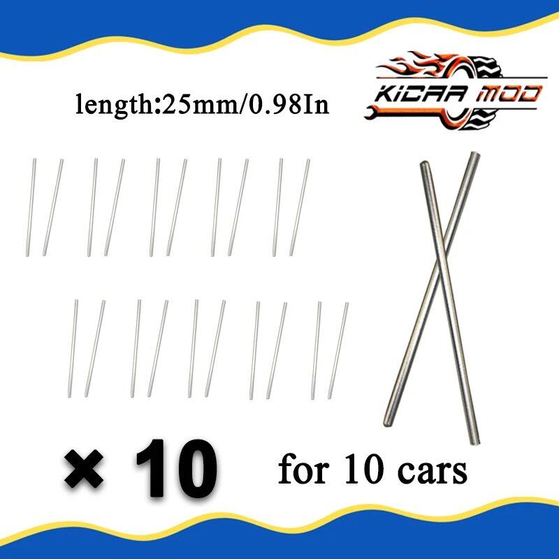 1/64 Scale Model Car Wheel & Axle Set, Replacement Parts for Hot Wheels, Matchbox, and Tomica Diecast Model Toys (Pack of 10) mm; Ships from: Parallel Import